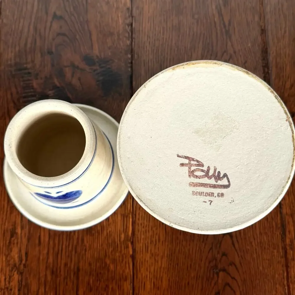 Born Polly Stoneware Butter Bell | Vintage-Style Butter Keeper